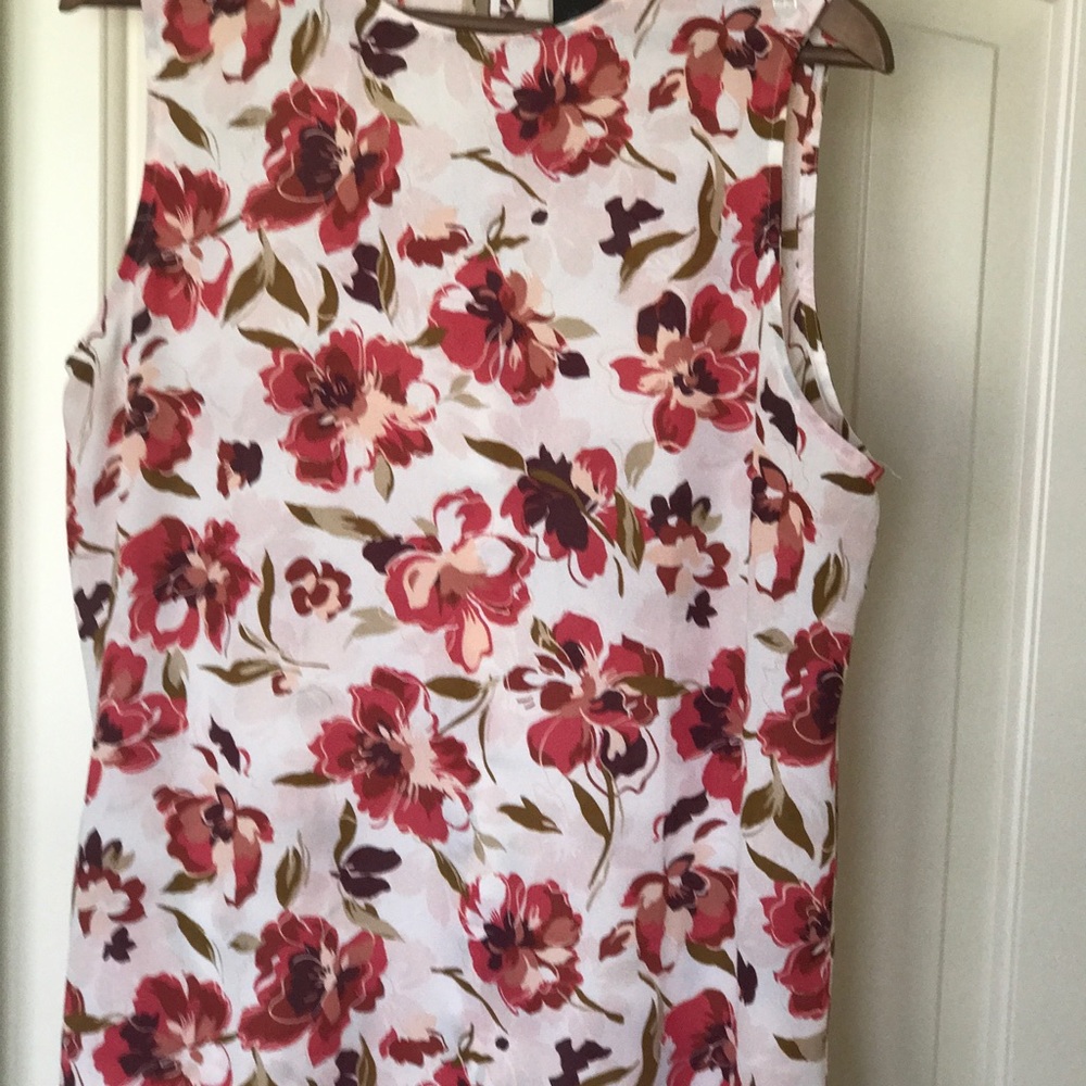 sleeveless top-ANN TAYLOR